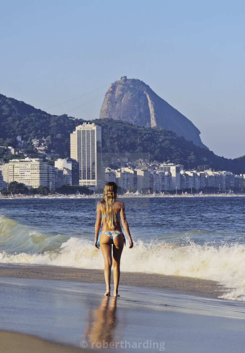Пляж Рио де Жанейро 1985