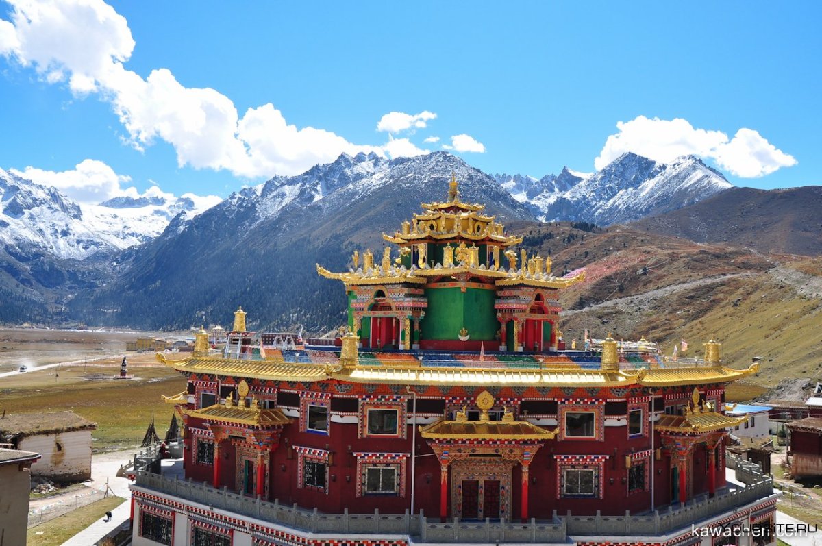 Тибет монастырь Лхаса