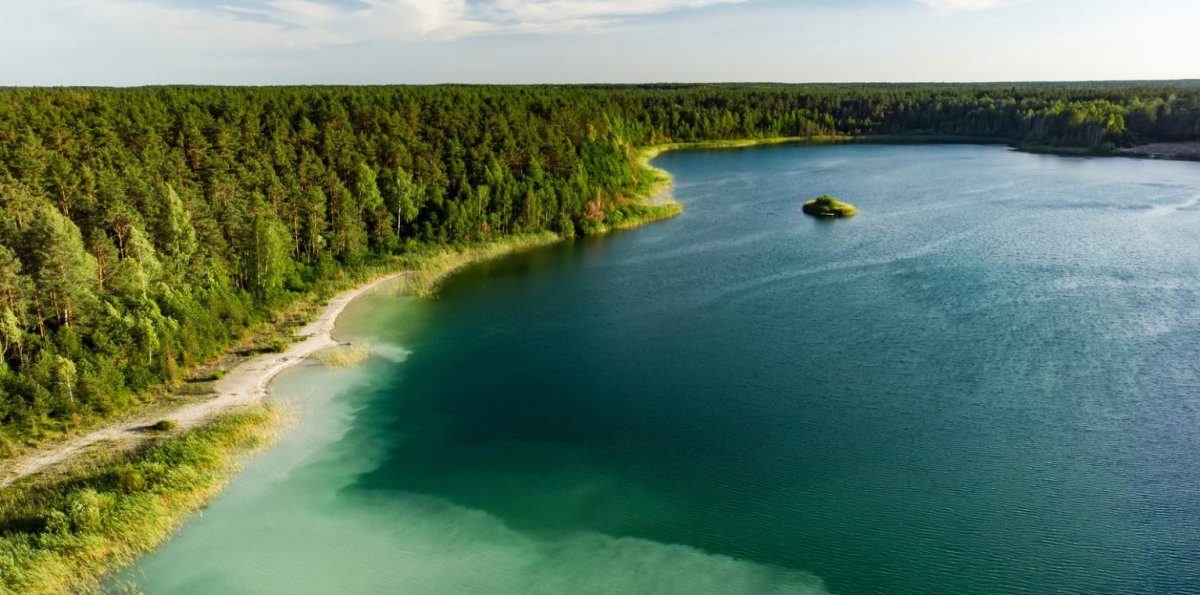 Гелла озеро Литва