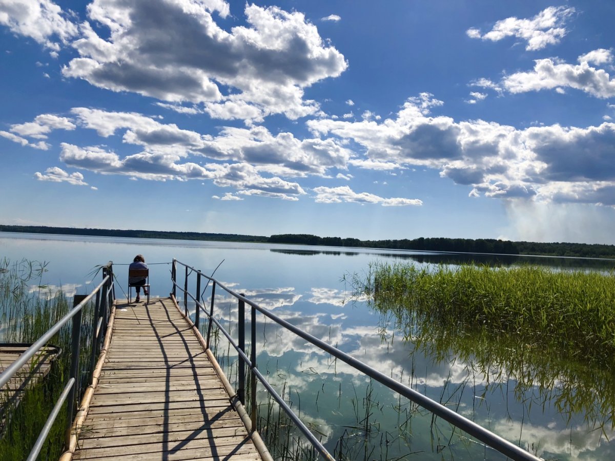 Озеро Вишневское Выборгский