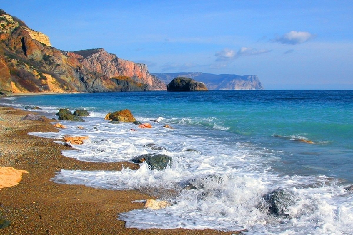 Черное море Севастополь пляж