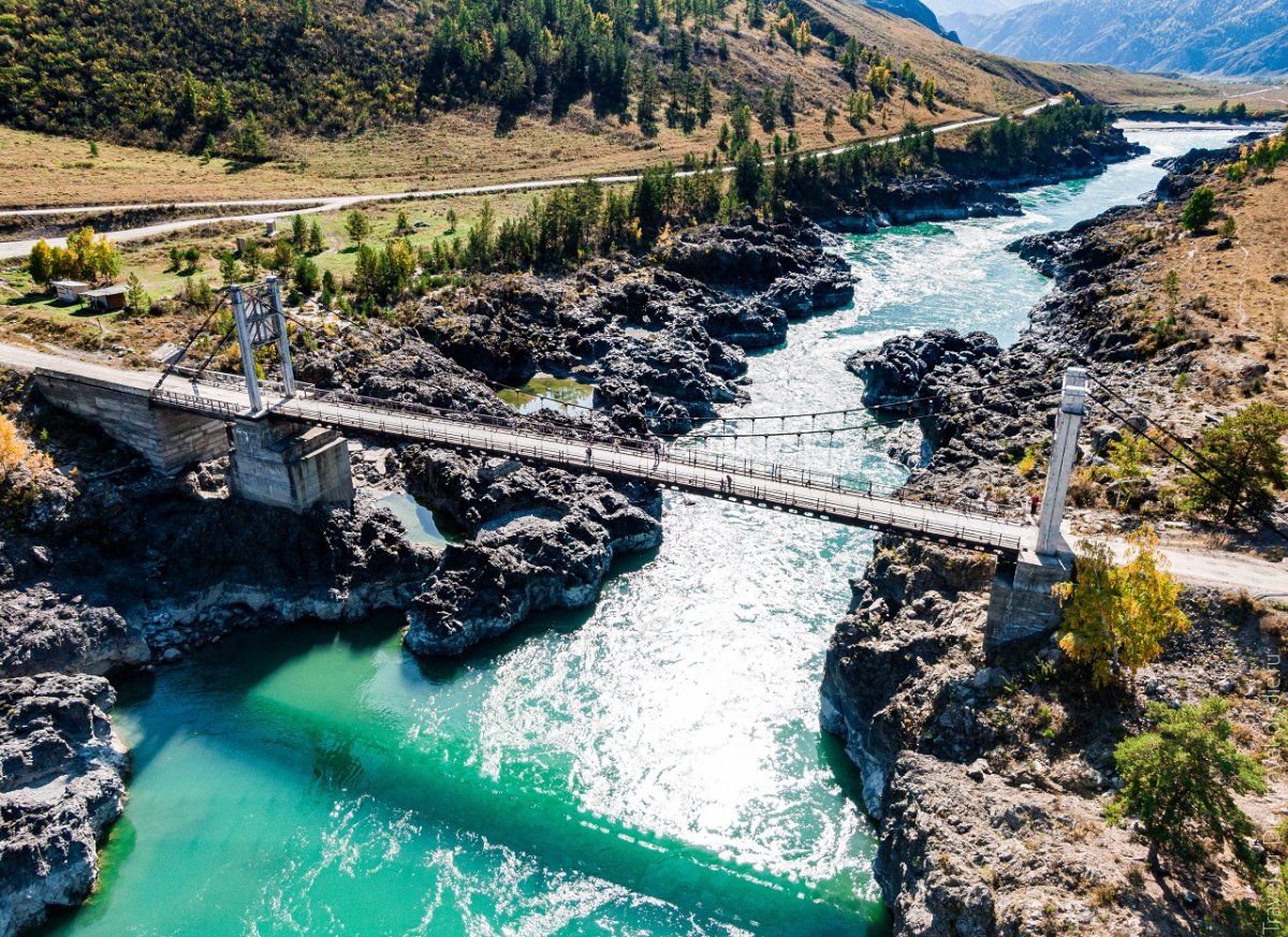 Чемальский тракт Ороктойский мост