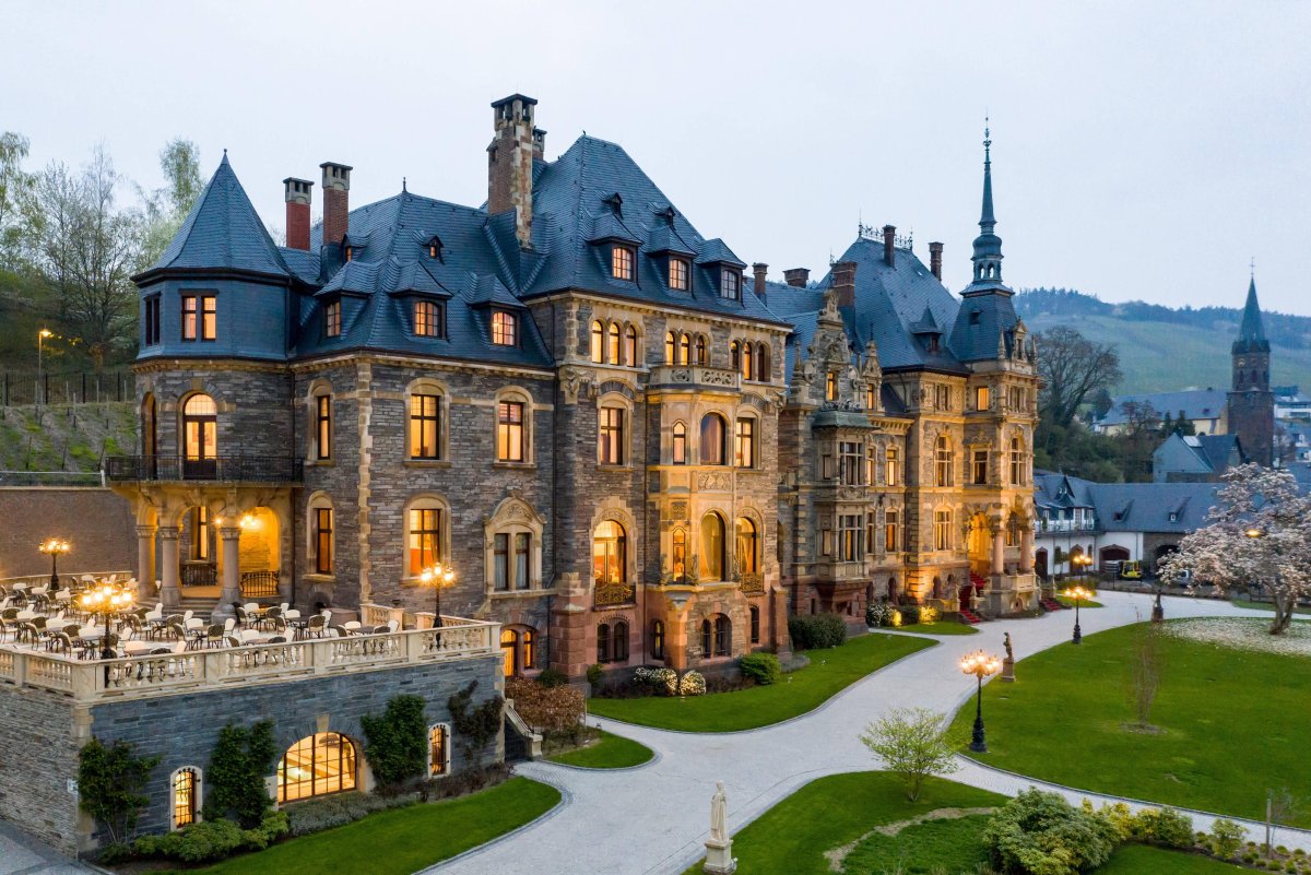 Гостиница замок в Германии