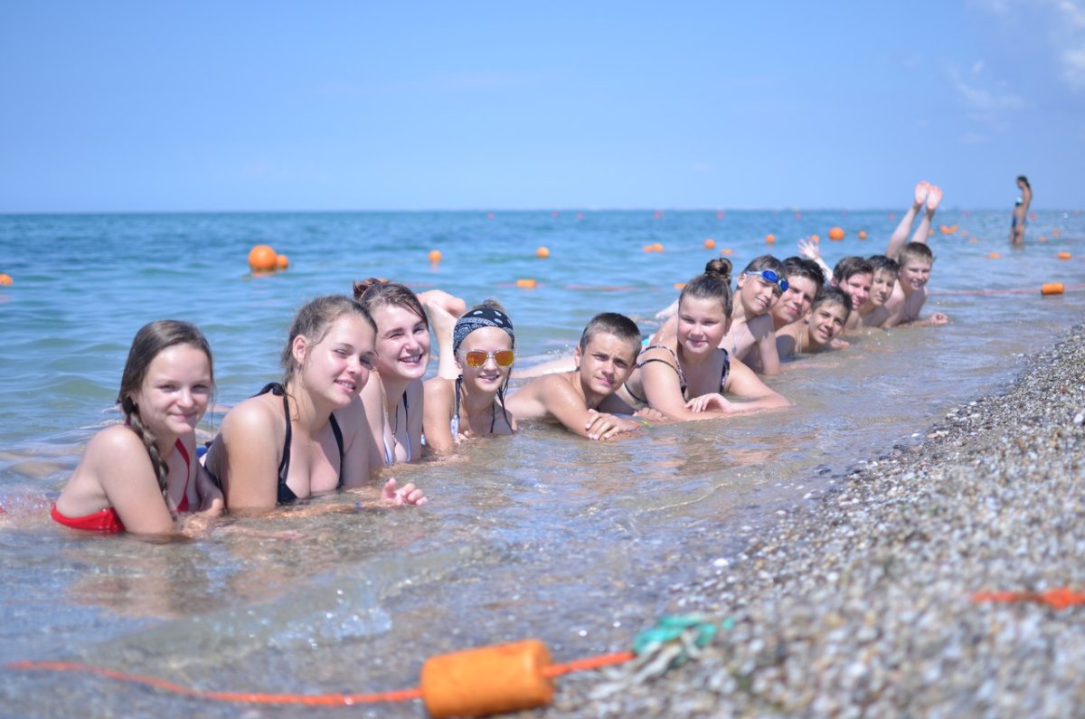 Крымский лагерь чёрное море