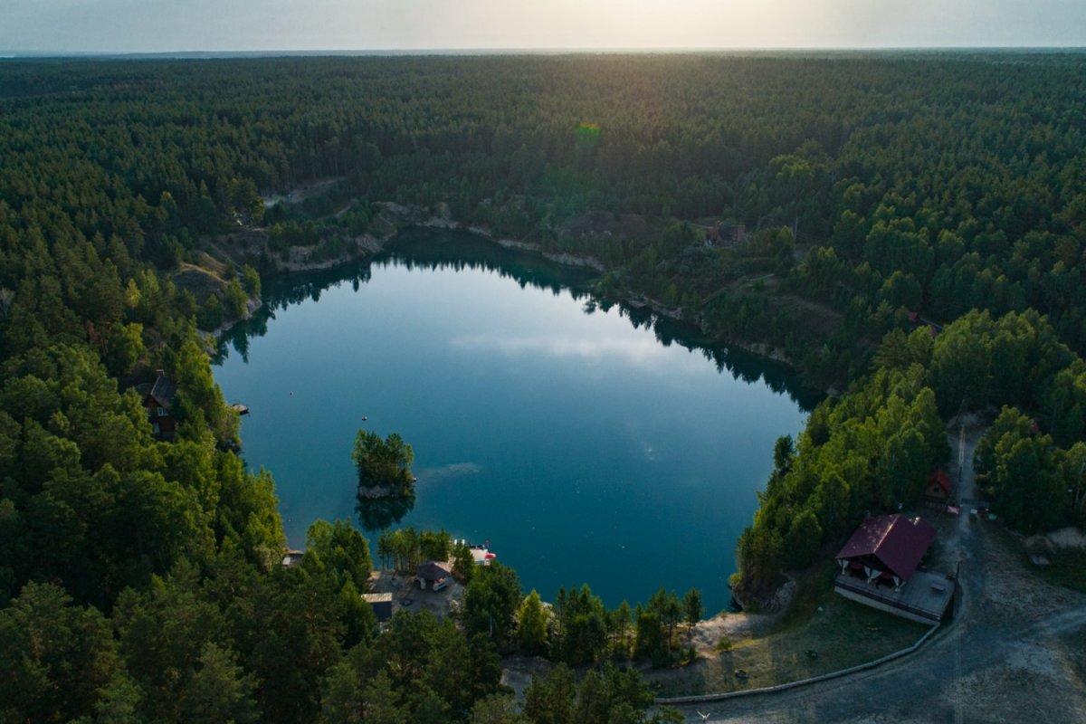 Мраморное озеро Новосибирск Абрашино