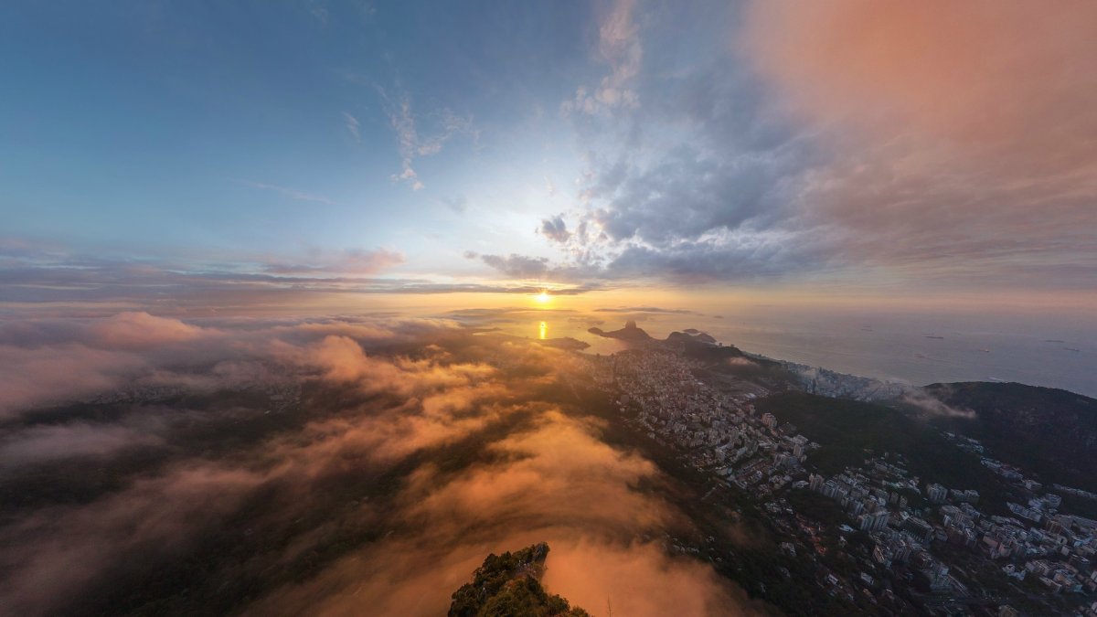 Восход в Рио де Жанейро
