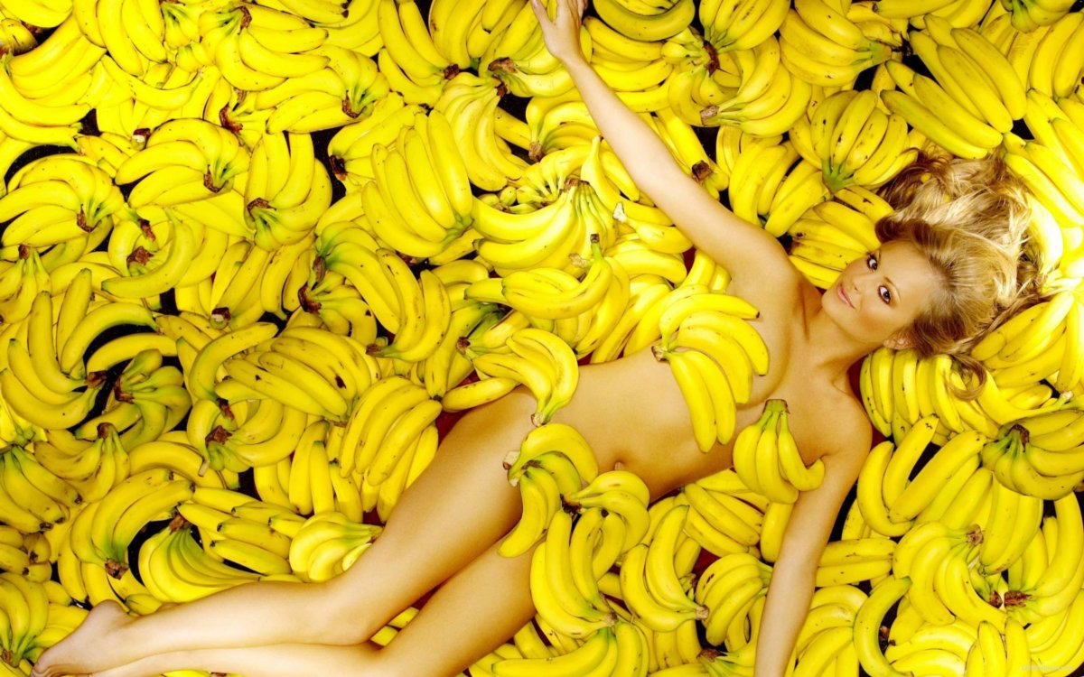 Фотосессия с бананом