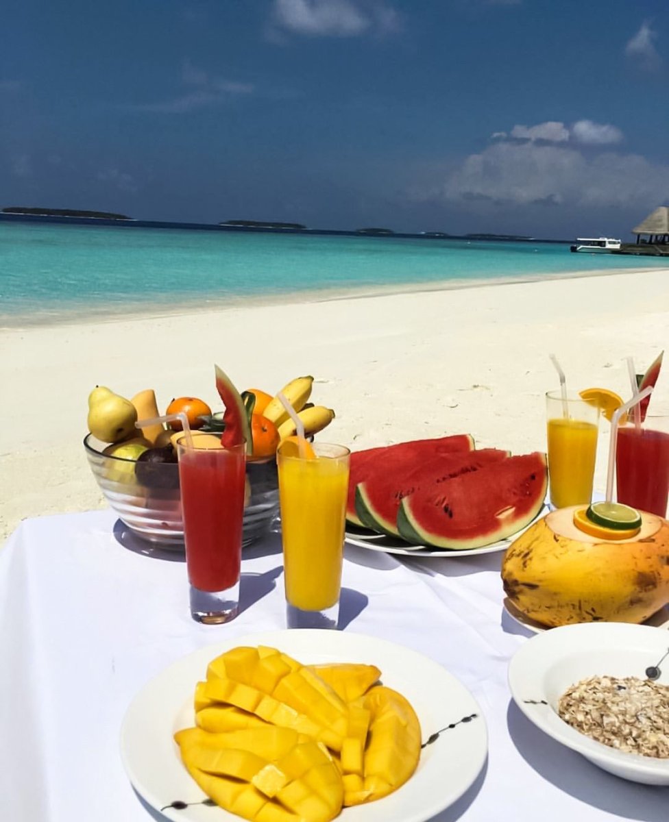 Завтрак на Мальдивах