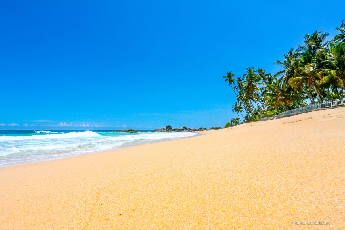 Шри-Ланка пляжи с белым песком