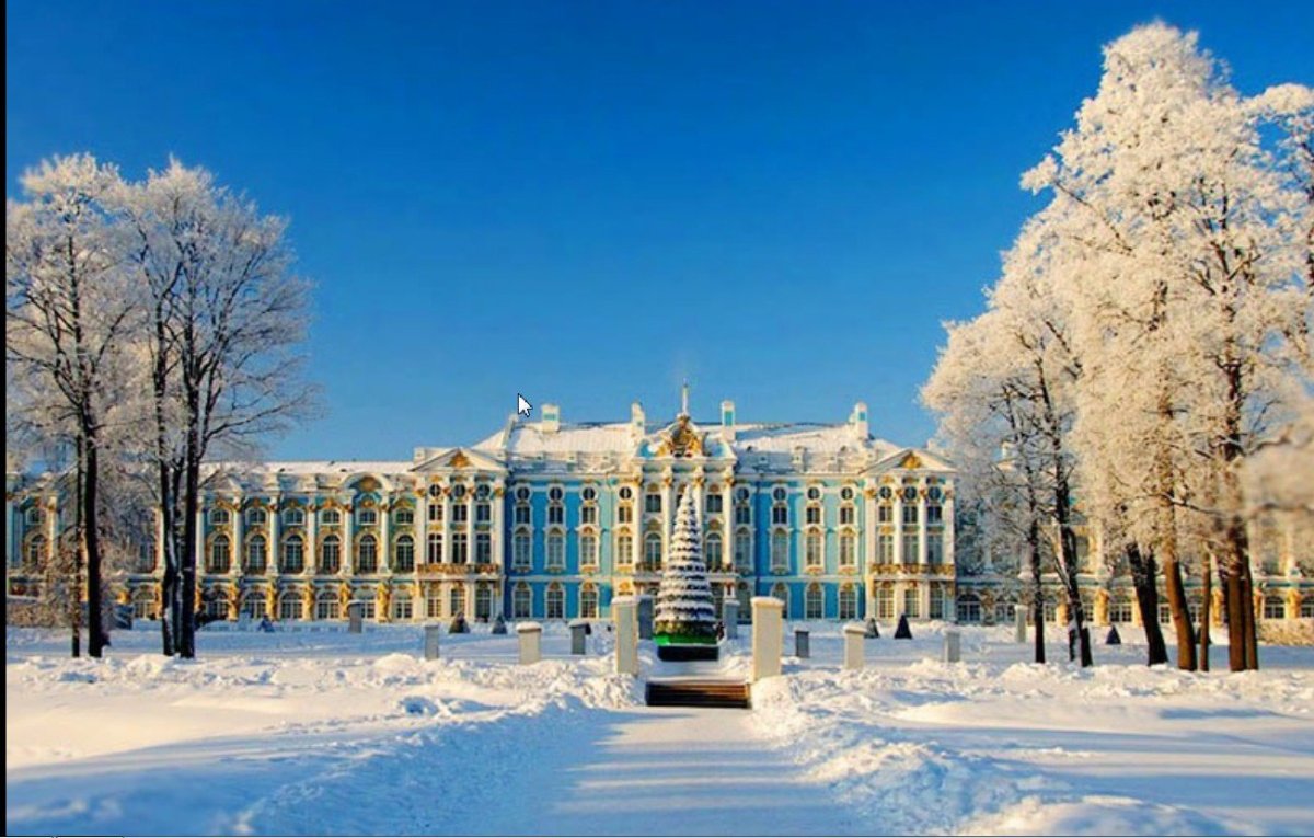 Царское село (музей-заповедник) зима