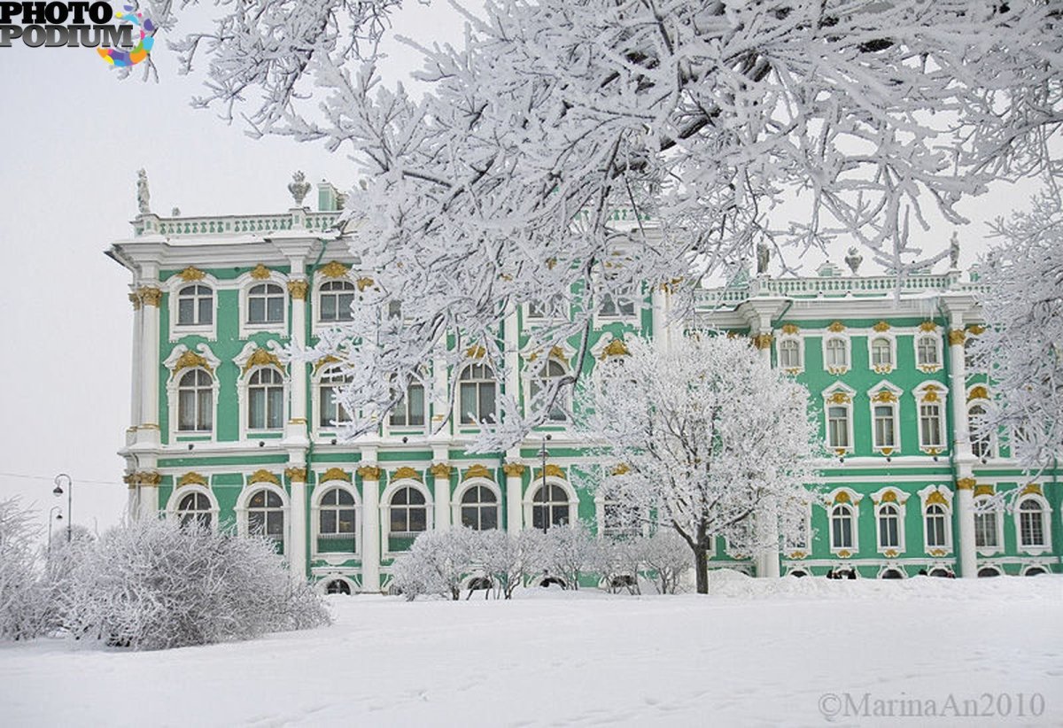 Зимний Петербург Эрмитаж