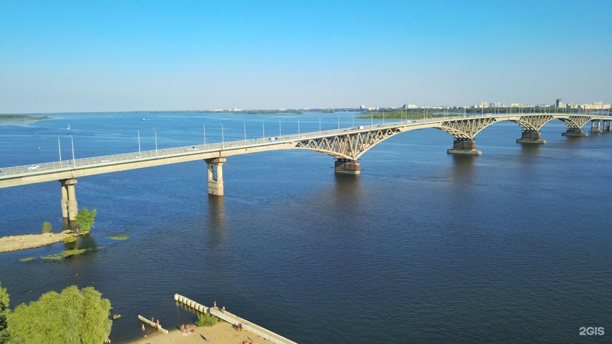 Волга река Саратов