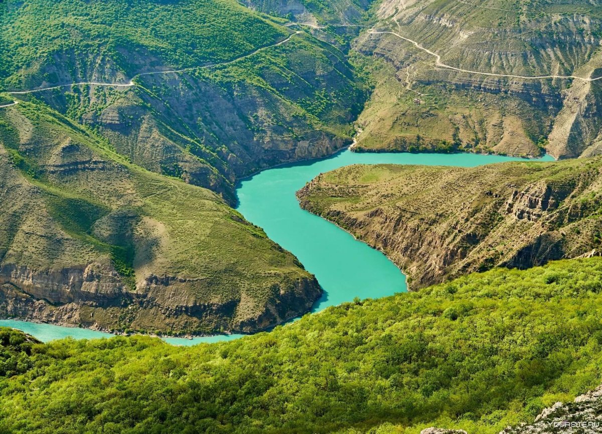 Сулакский каньон Зубутли