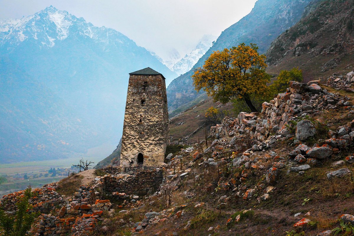 Кабардино-Балкария башня Абаевых