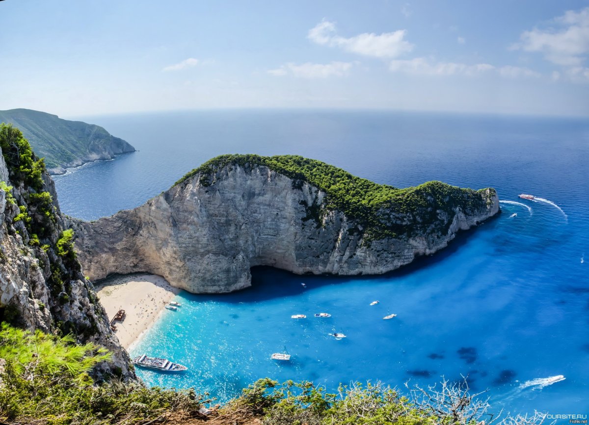 Греция зеленый остров