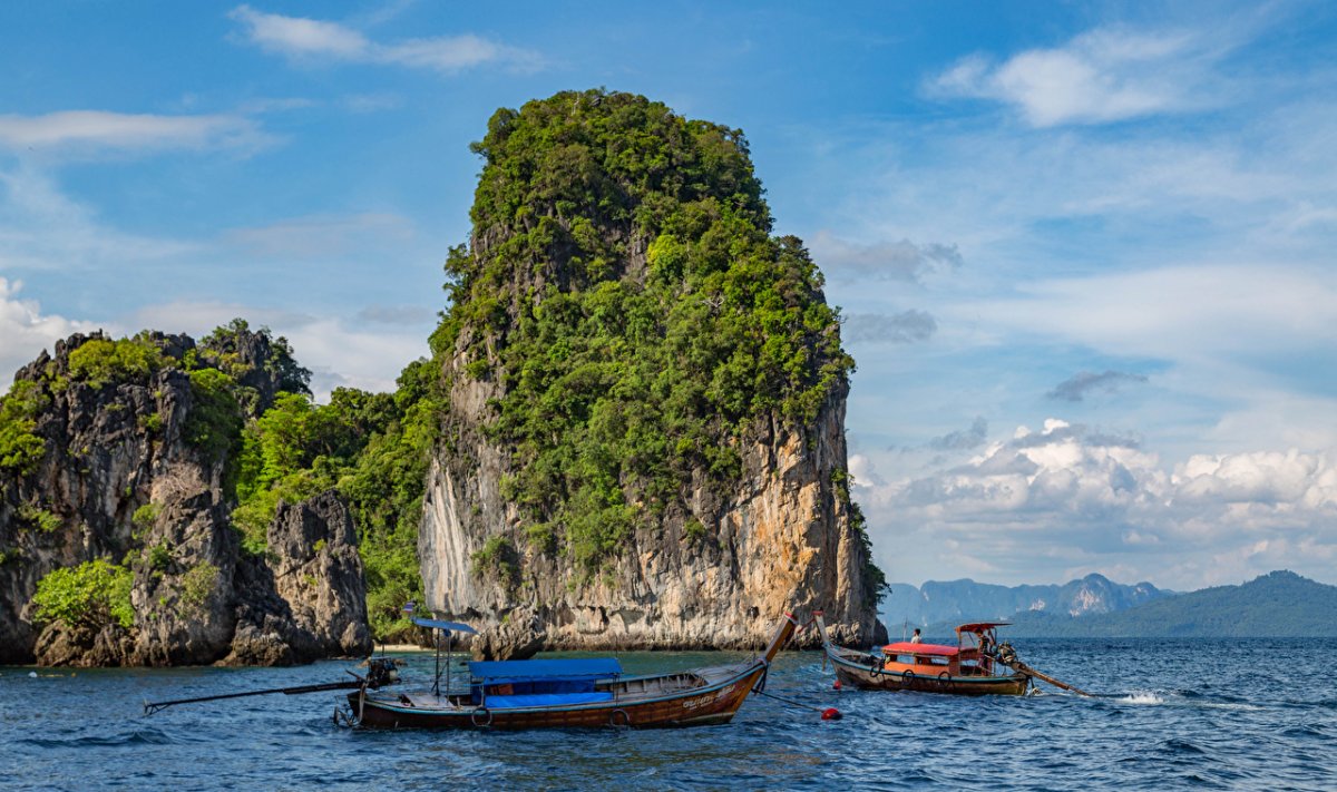 Тайланд остров отвесные скалы