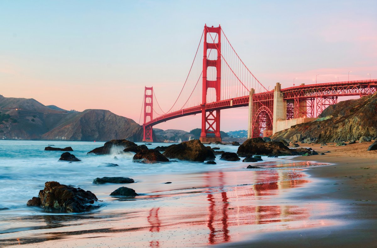 Мост «золотые ворота», Сан-Франциско, Калифорн