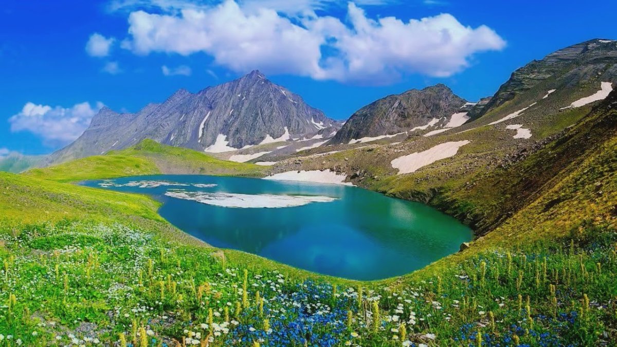 Озеро в Осетии
