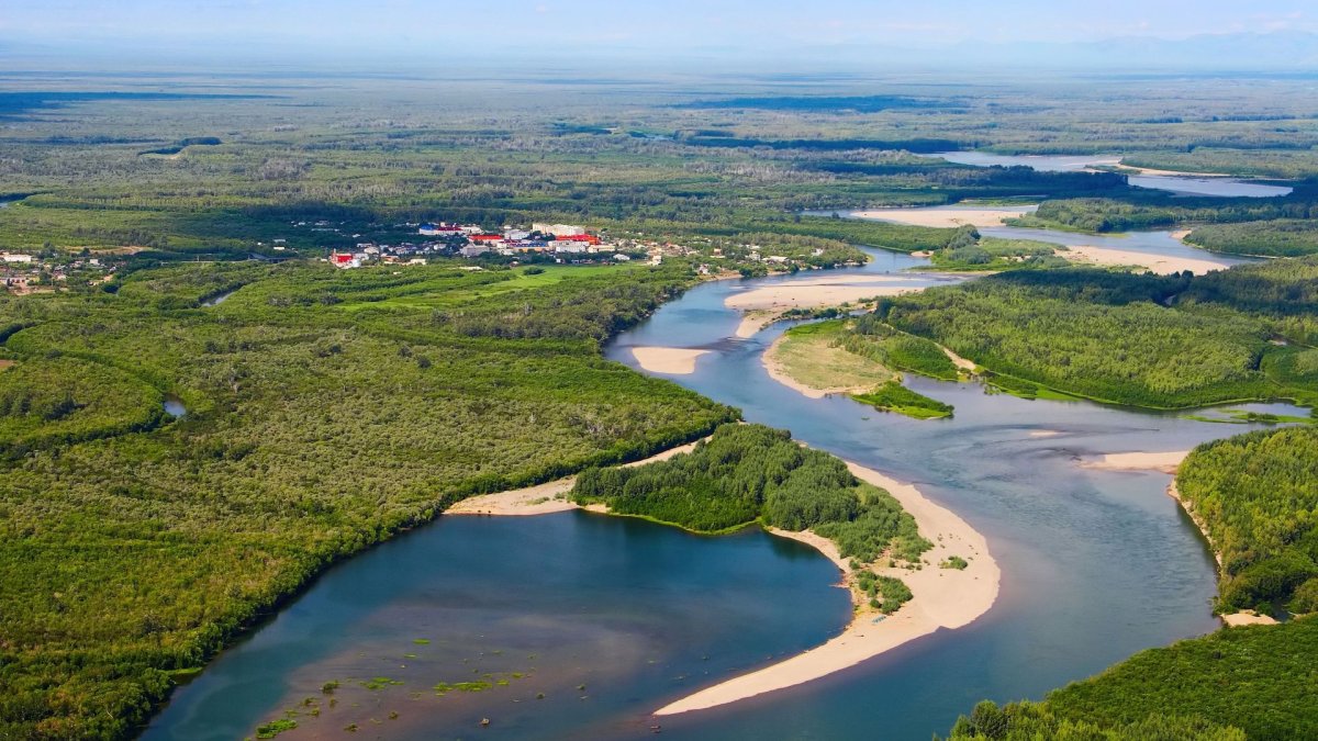 Река Анадырь Чукотка