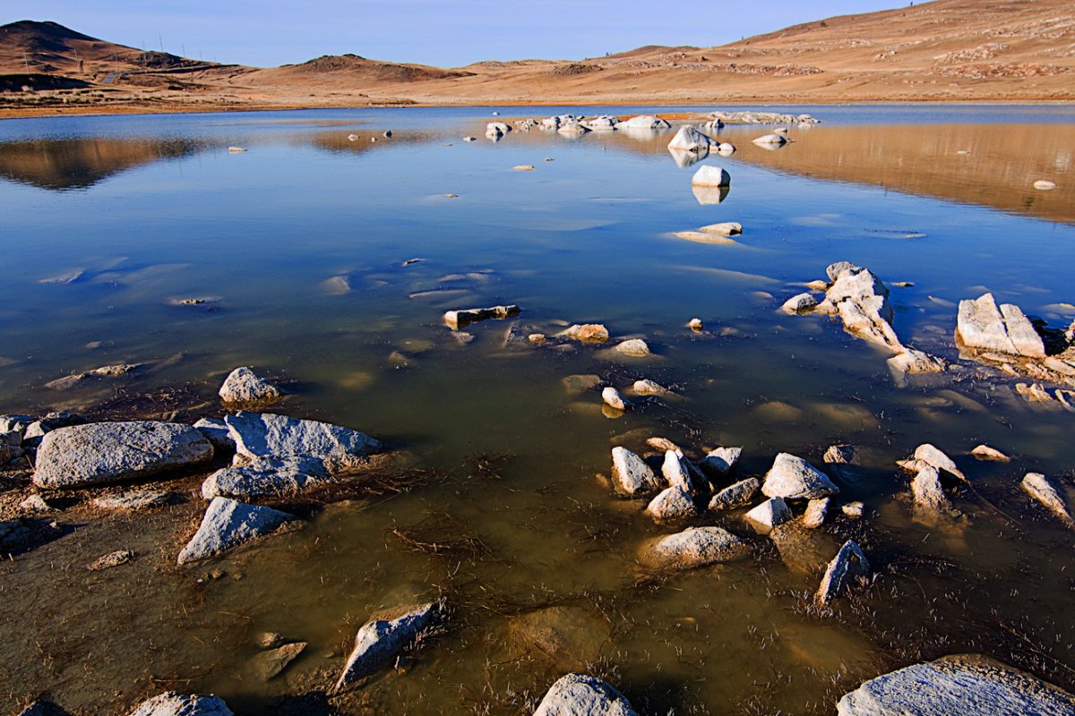 Дабахтай-Нур соленое озеро