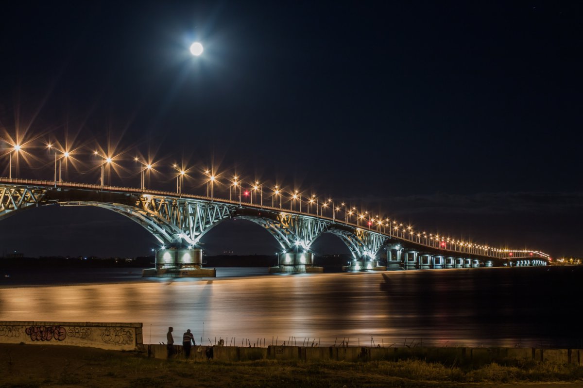 Фотообои Саратовский мост
