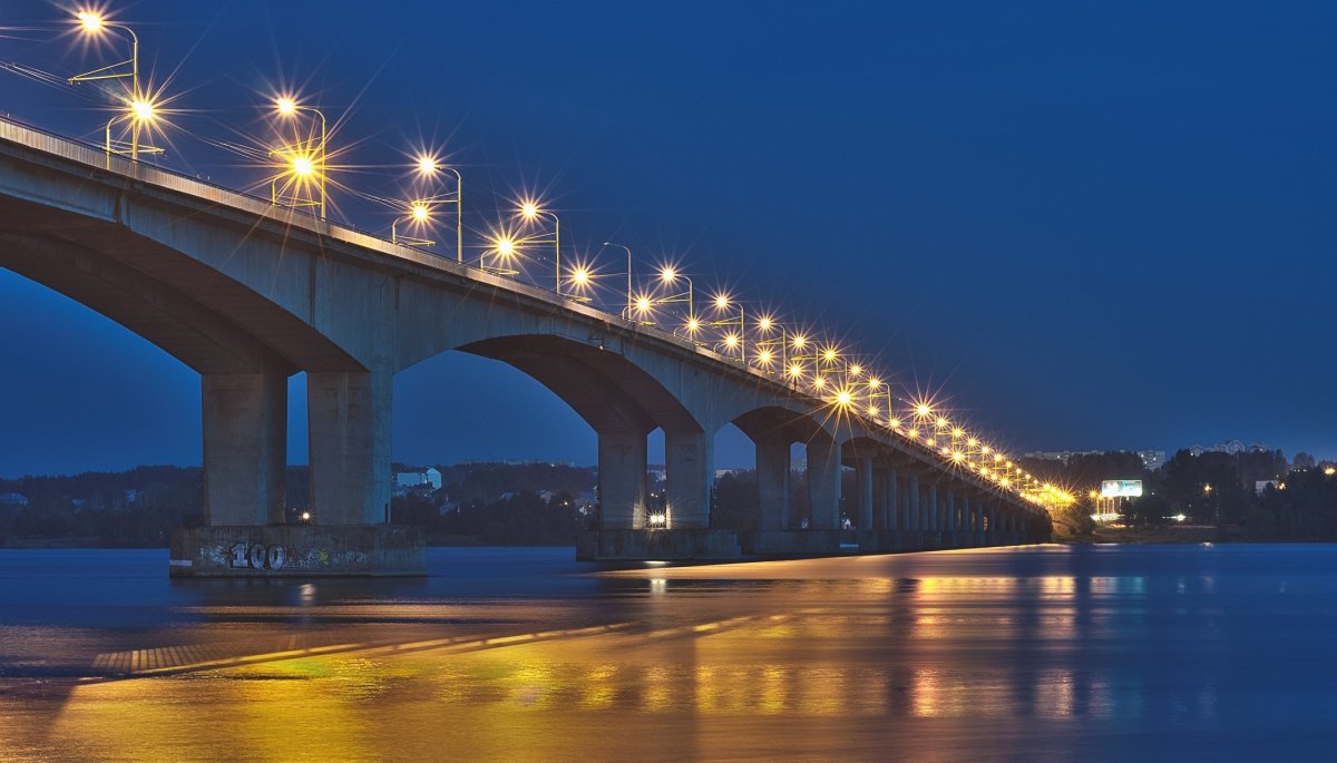 Кострома мост Волга