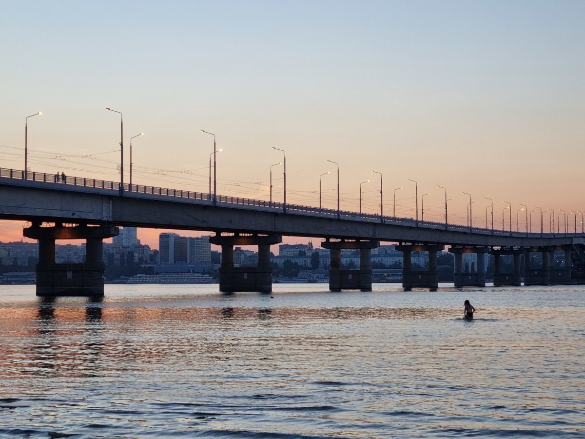 Мост между Саратовом и Энгельсом