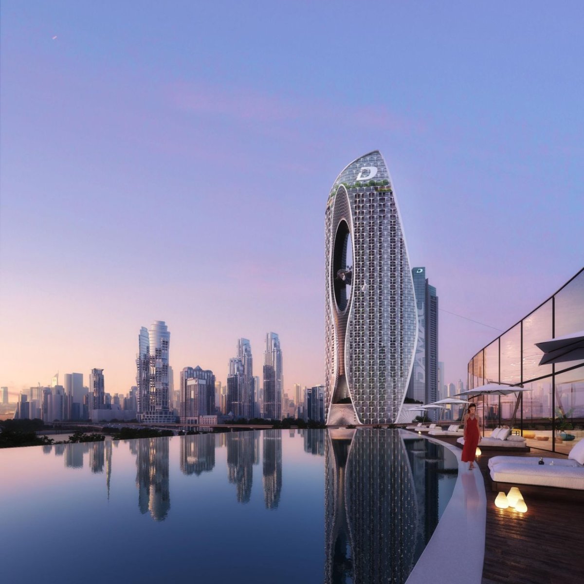 Новый небоскреб в Дубае