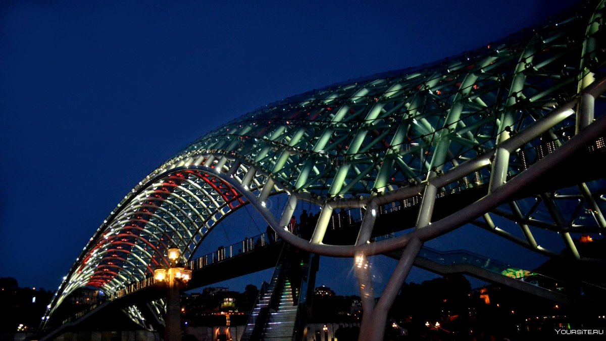 Мост мира Тбилиси Архитектор