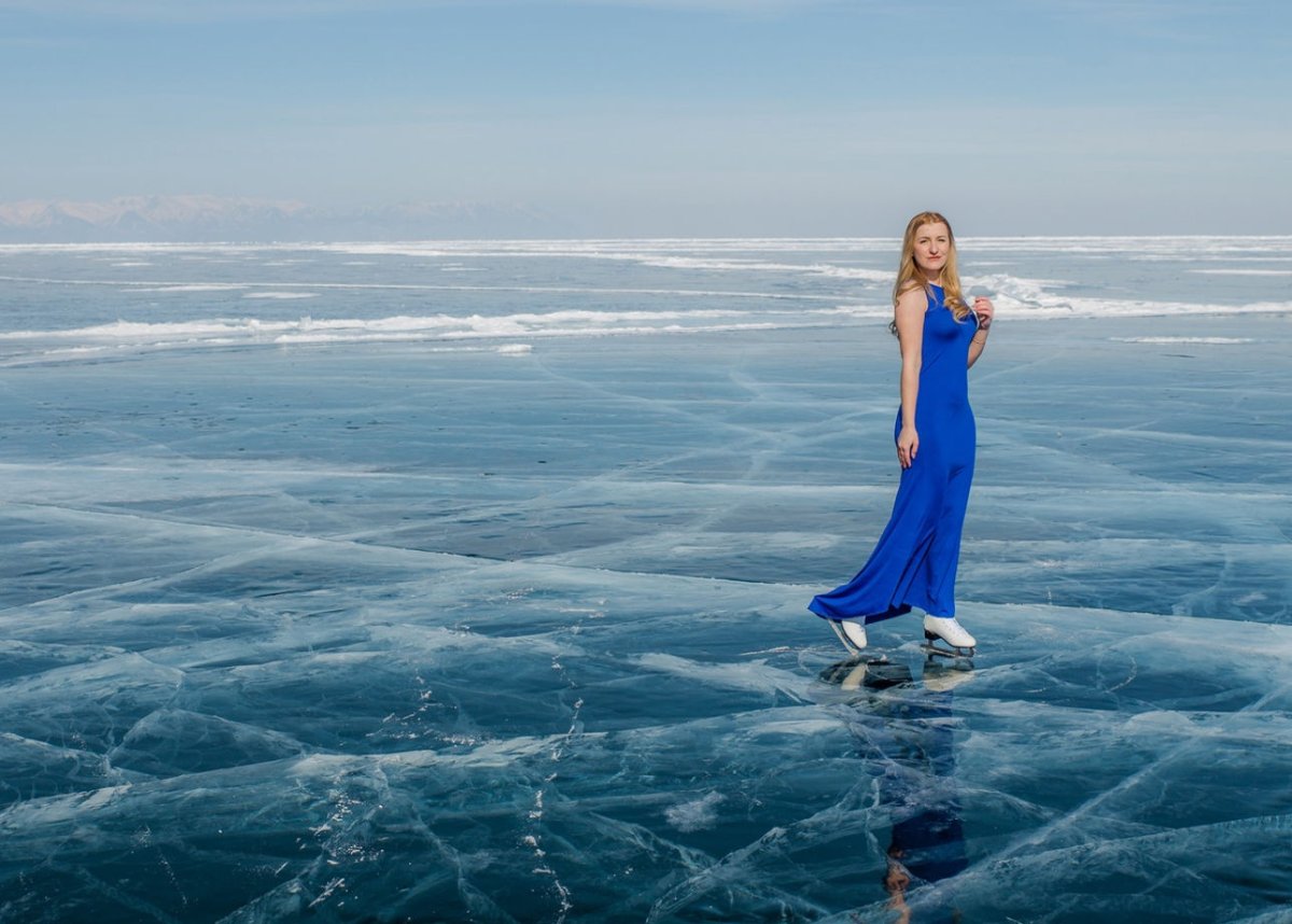 Замерзающий Байкал фото