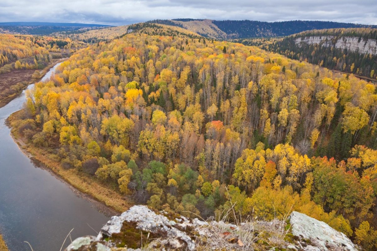 Осень в горах Урала