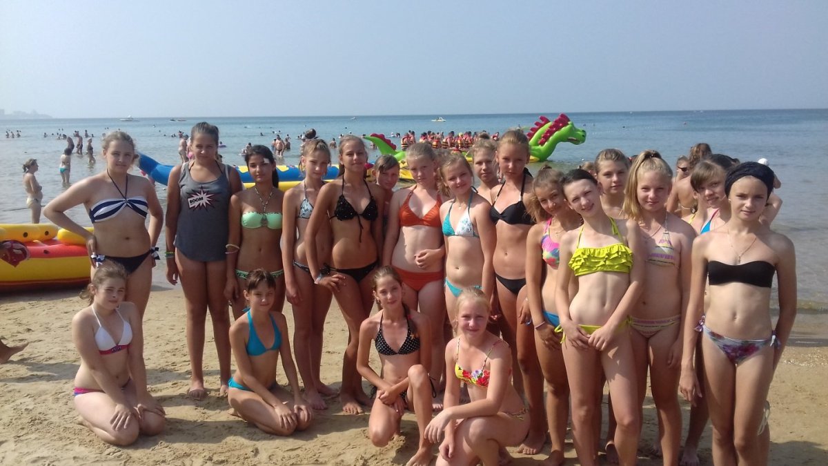 Вита Посейдон лагерь пляж