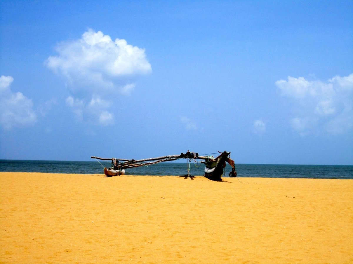 Пляж Негомбо Шри Ланка