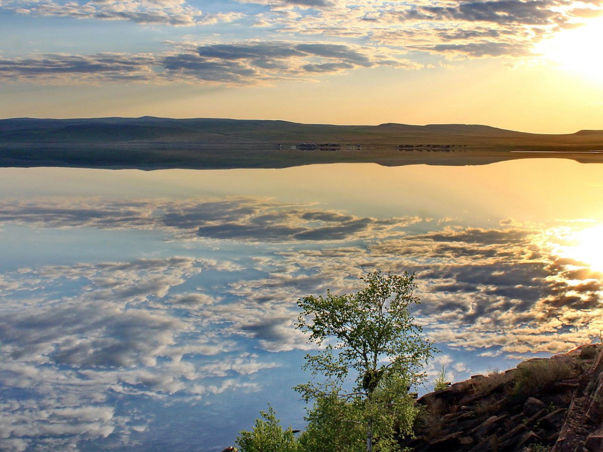 Озеро Березовое Хакасия