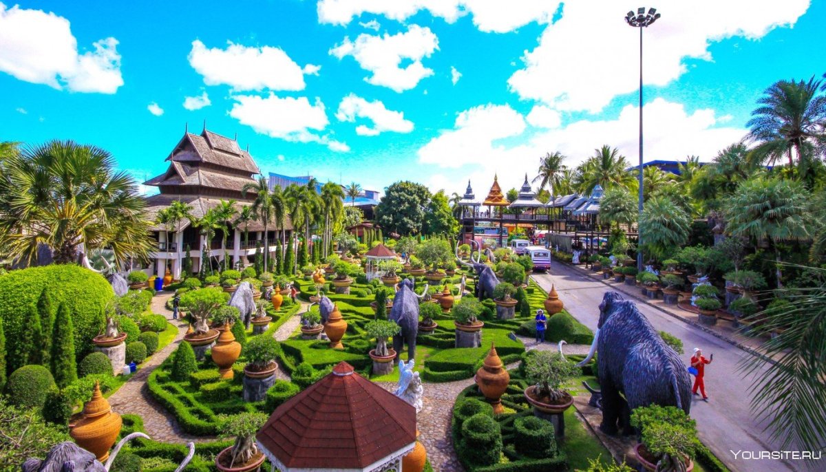 Ботанический сад Таиланд Паттайя