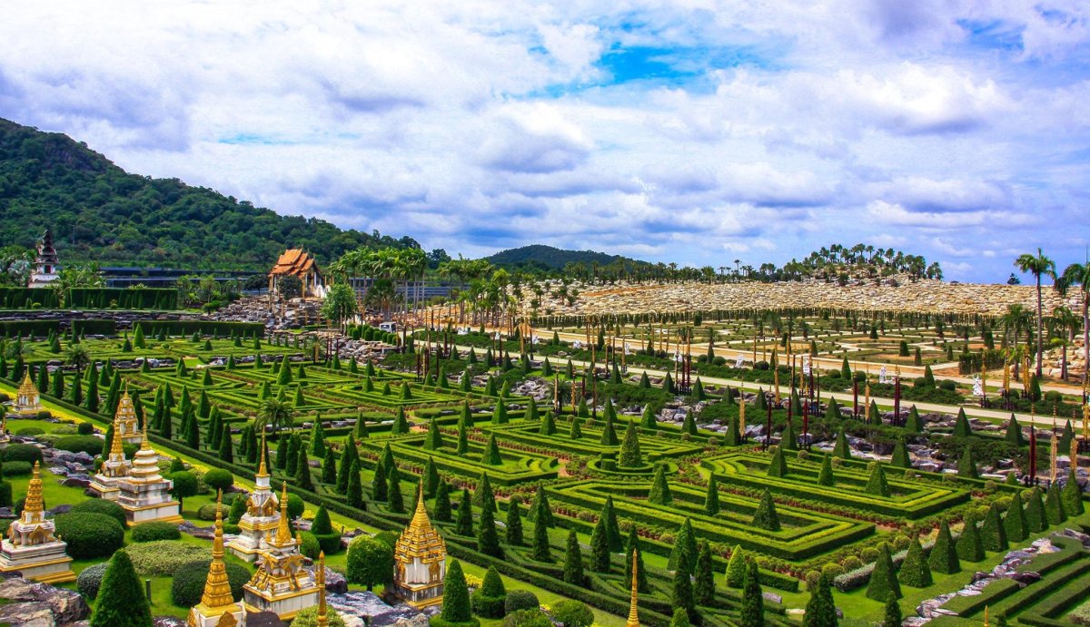 Таиланд Ботанический сад Нонг Нуч