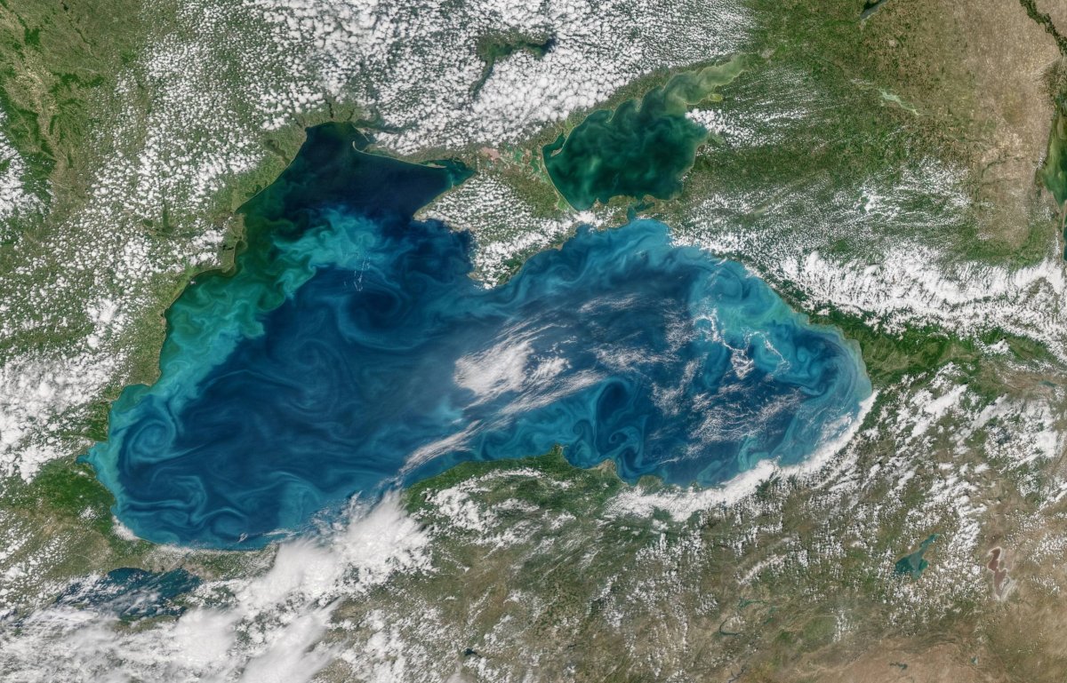 Рельеф дна Азовского моря