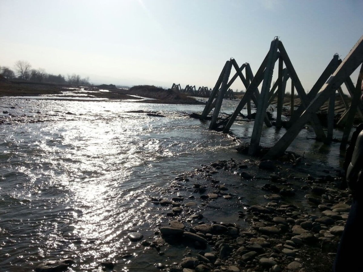 Станица Ассиновская река Асса