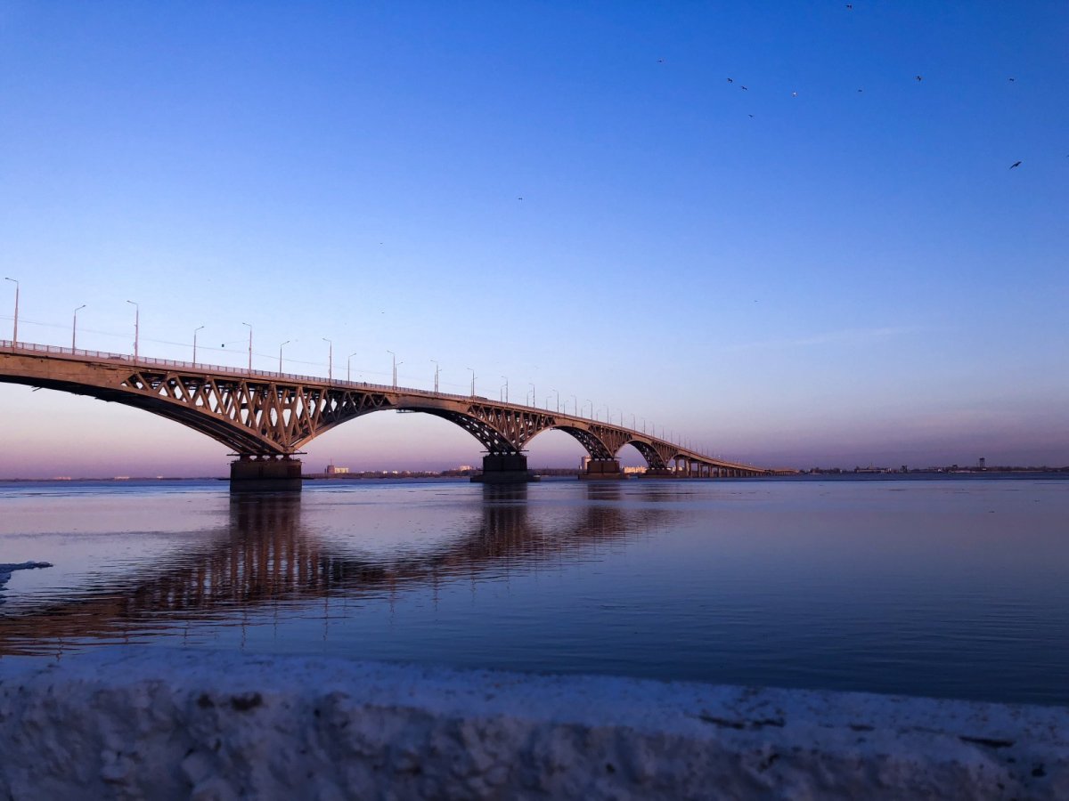 Engels Saratov мост Саратов