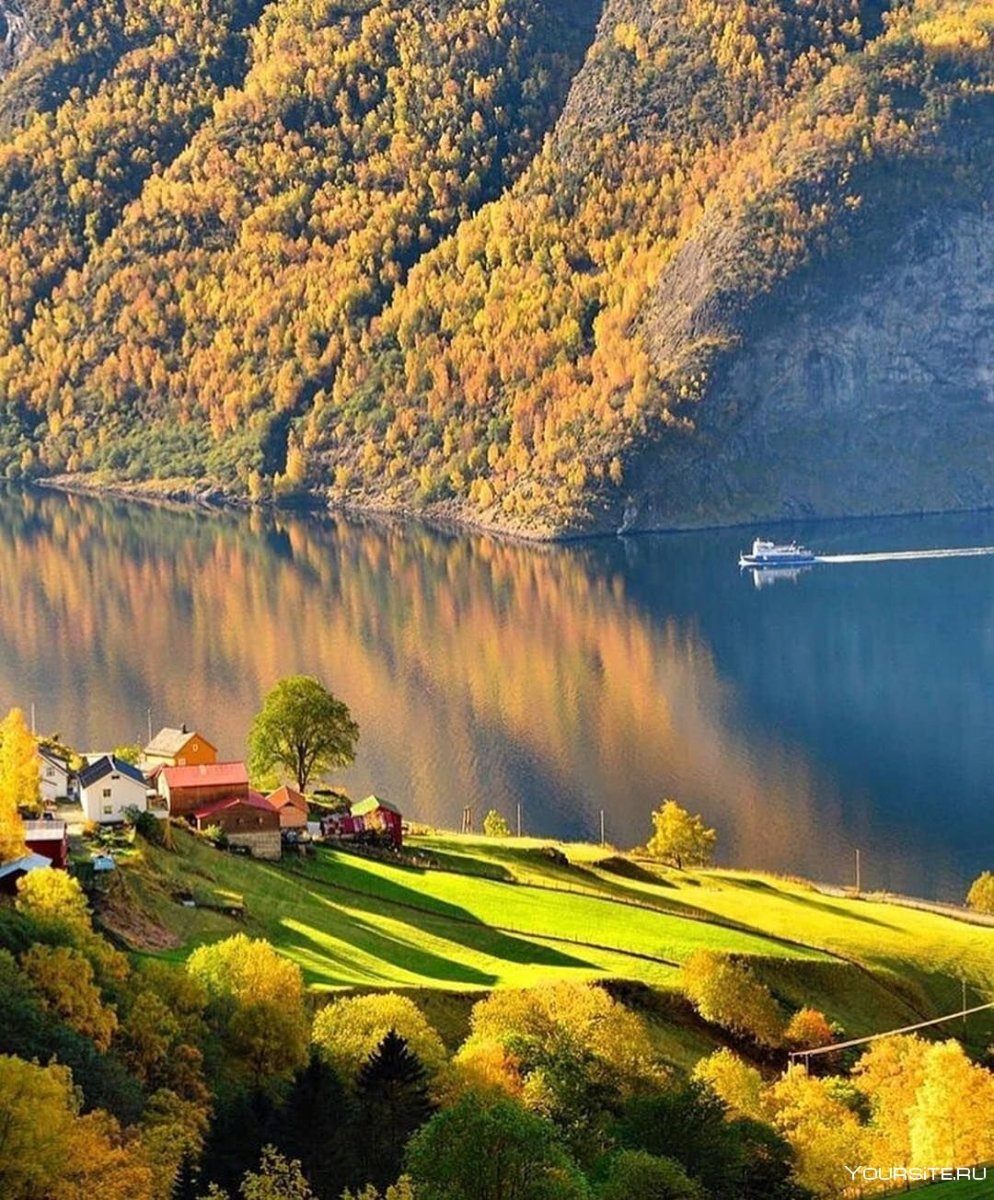 Озеро Стрюн, Норвегия