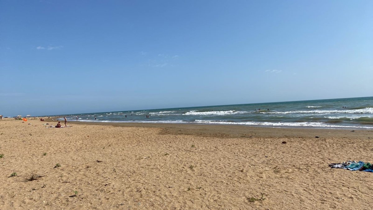 Пляж Лагань Каспий