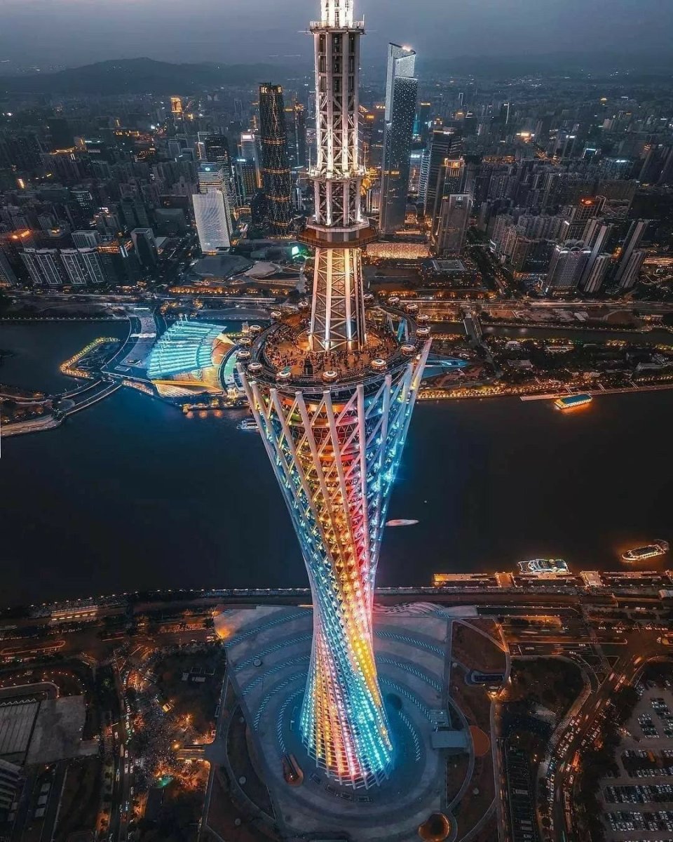 Башня кантон Тауэр Гуанчжоу