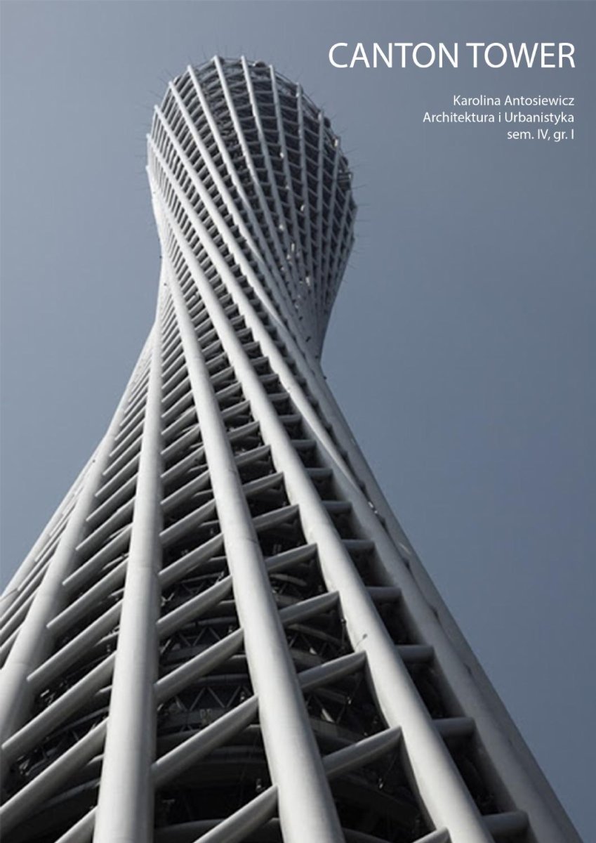 Архитектура телебашня Гуанчжоу архитектура