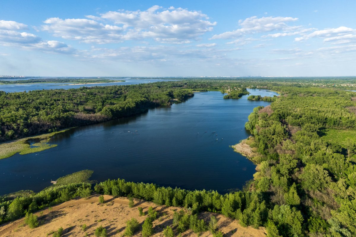 Волга озеро