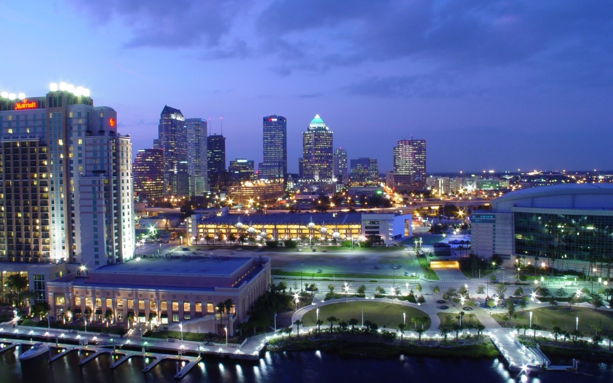 Город Tampa Флорида