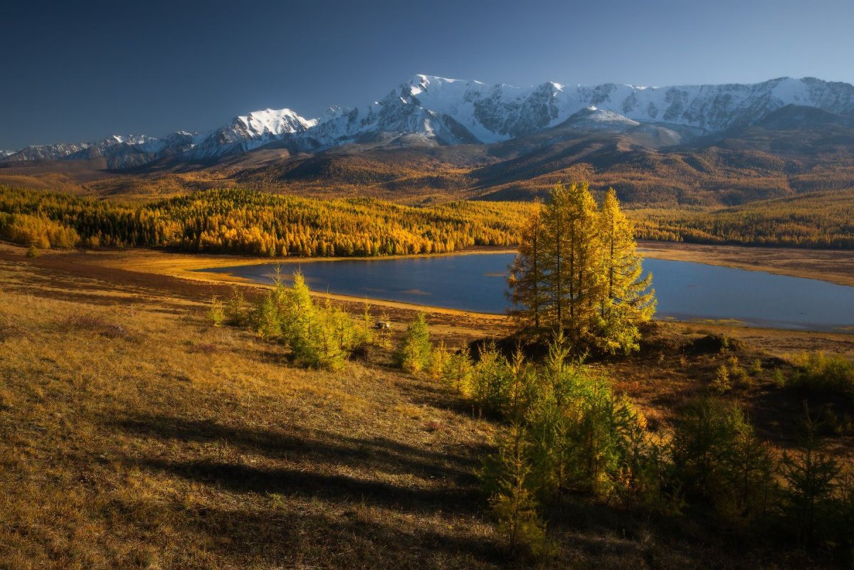 Озеро Караколь горный Алтай