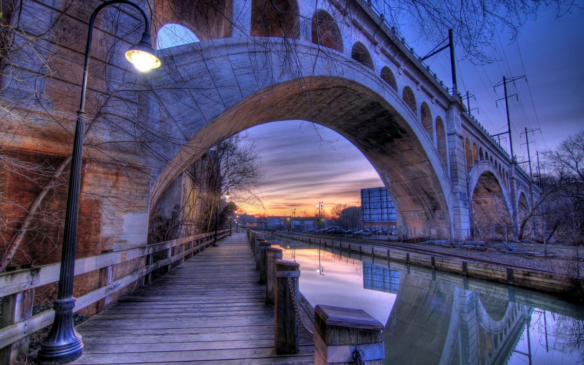 Красивые старинные мосты