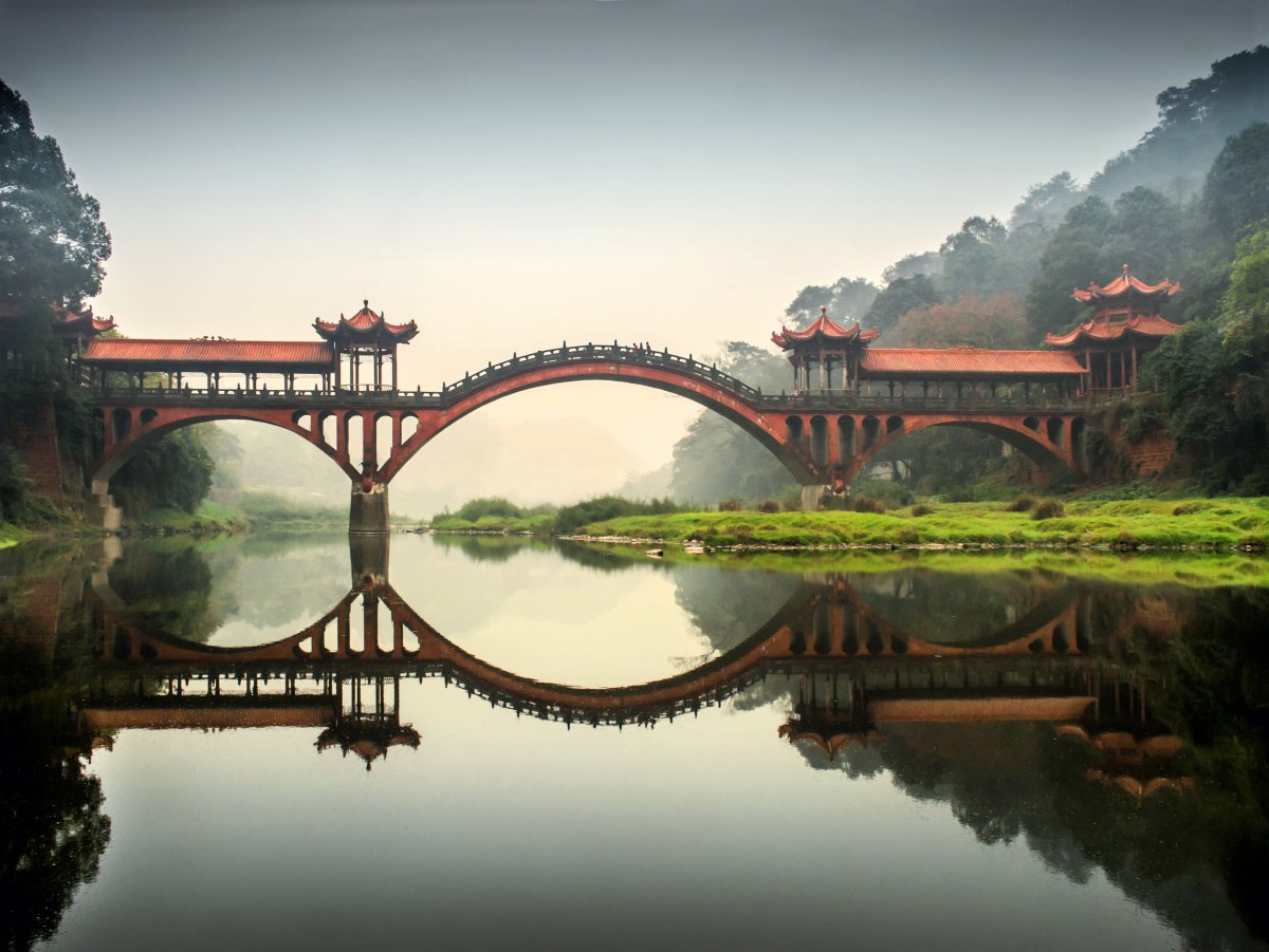 Мост Сычуань Китай