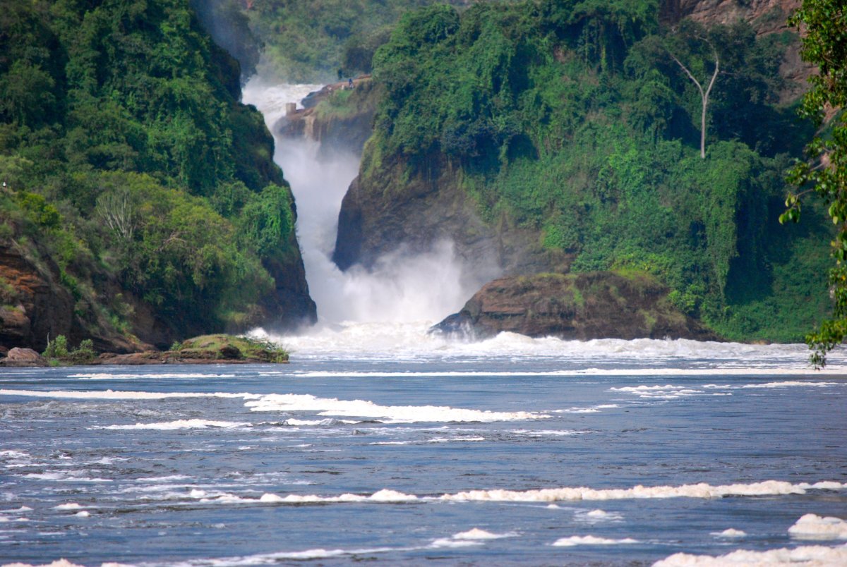 Водопад кабарега Уганда