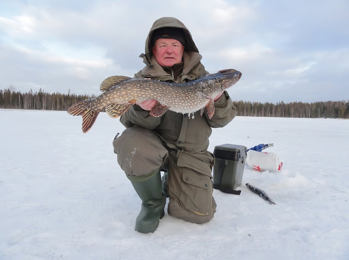 Зимняя рыбалка в Архангельске